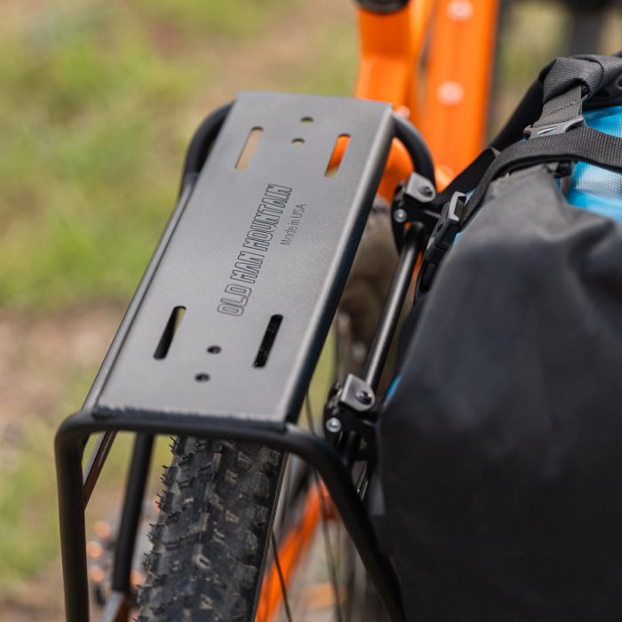 Divide Mounted on the back of a Tout Terrain with an Ortlieb Pannier.