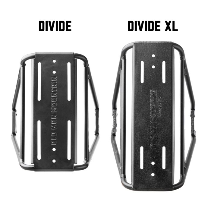 Old Man Mountain Divide and Divide XL shown side by side