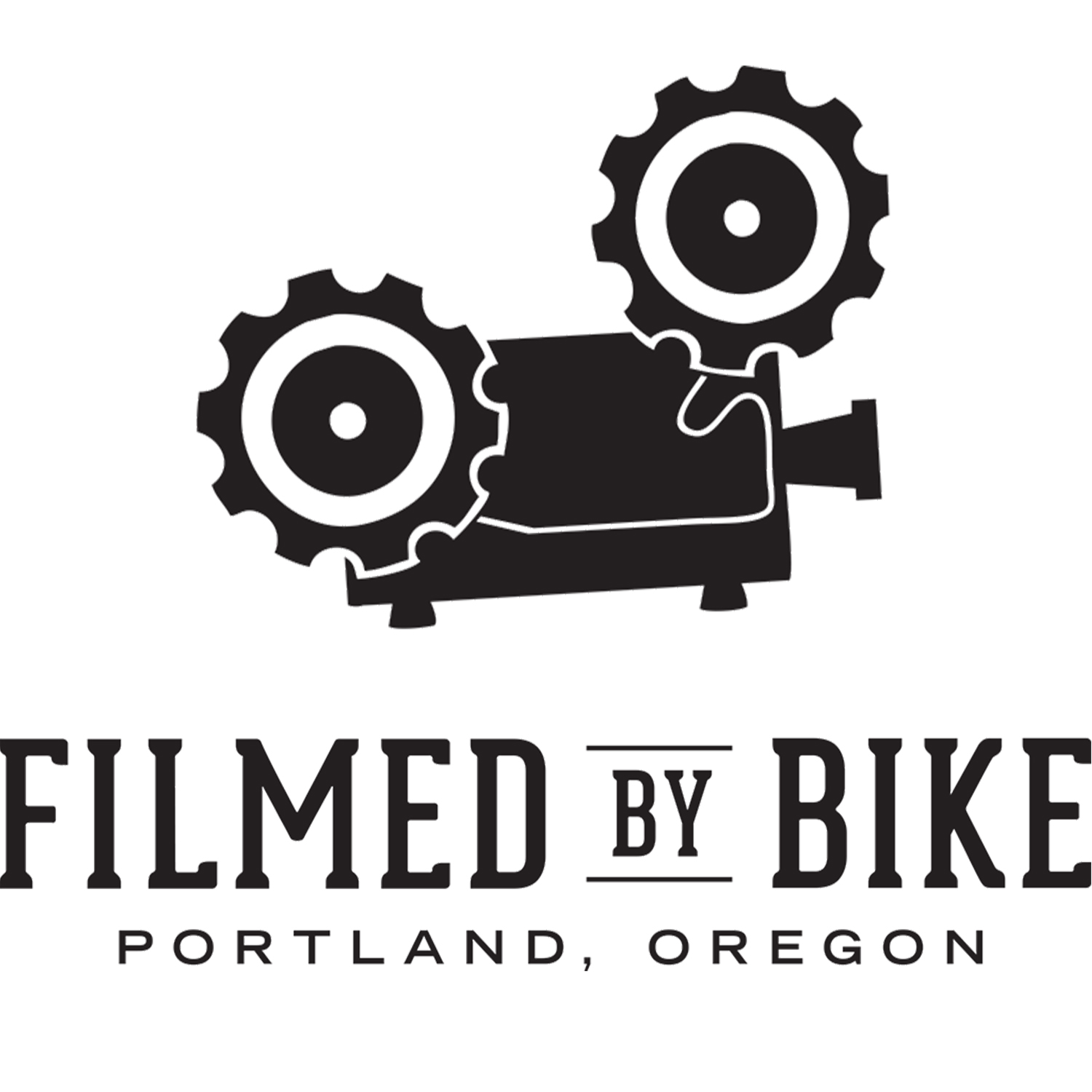 Filmed by Bike Logo