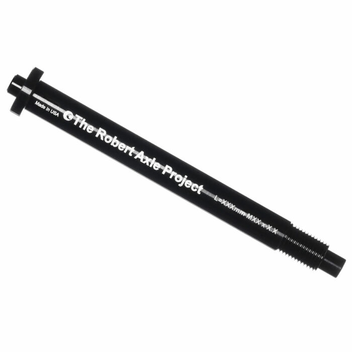 Front axle for mountain bike forks