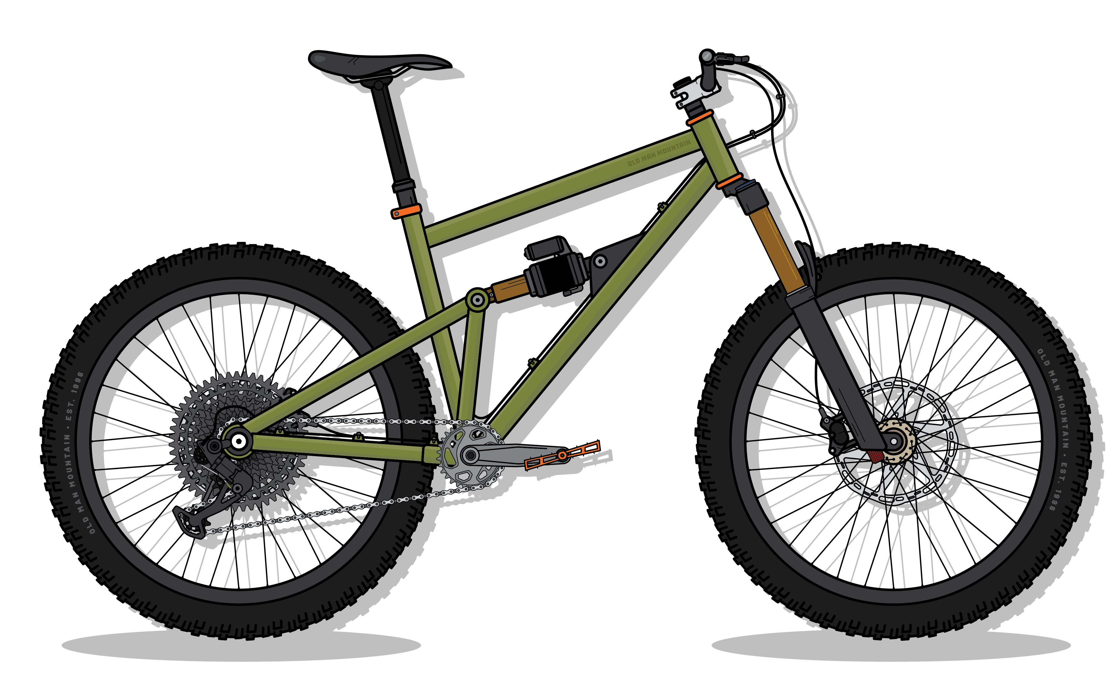 Full Suspension Mountain Bike