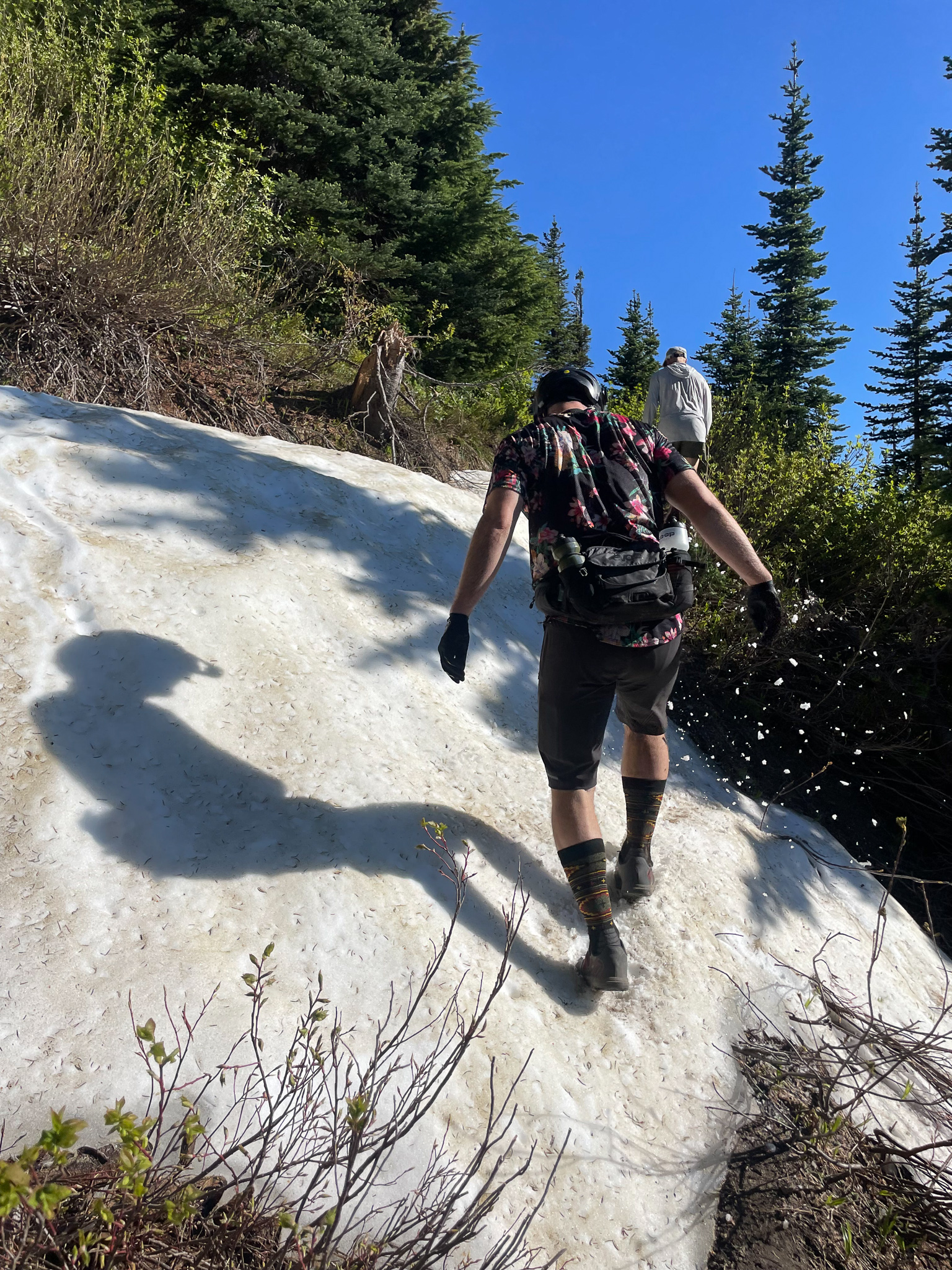 Hiking to the Summit