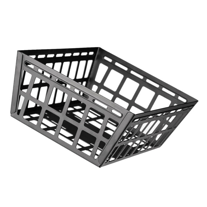 Stamped Aluminum Bike Basket.