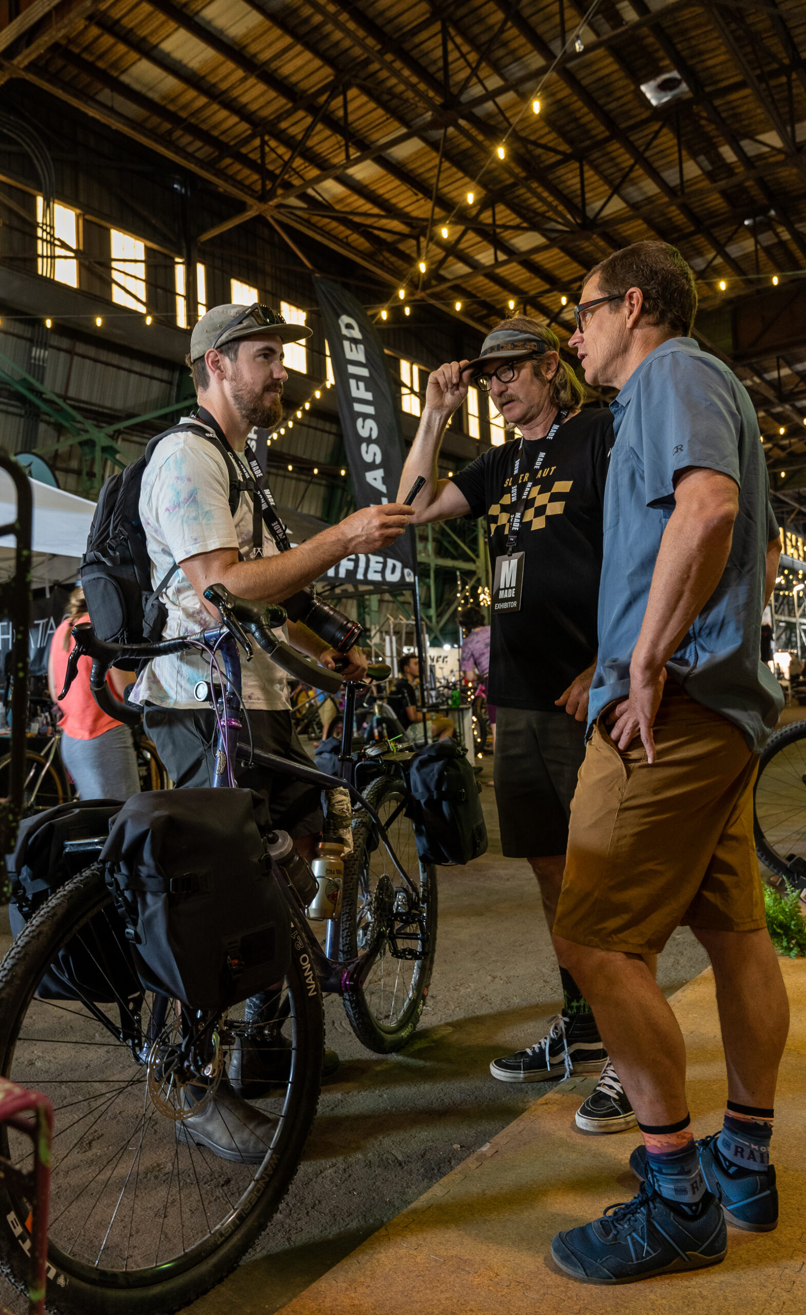 Miles from Bikepacking.com, Vulture Wade, and our COO Chris Kratsch
