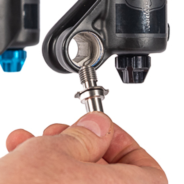 SET725-25 Manitou mastodon fork fit kit to mount a bike rack on a manitou mastodon fork