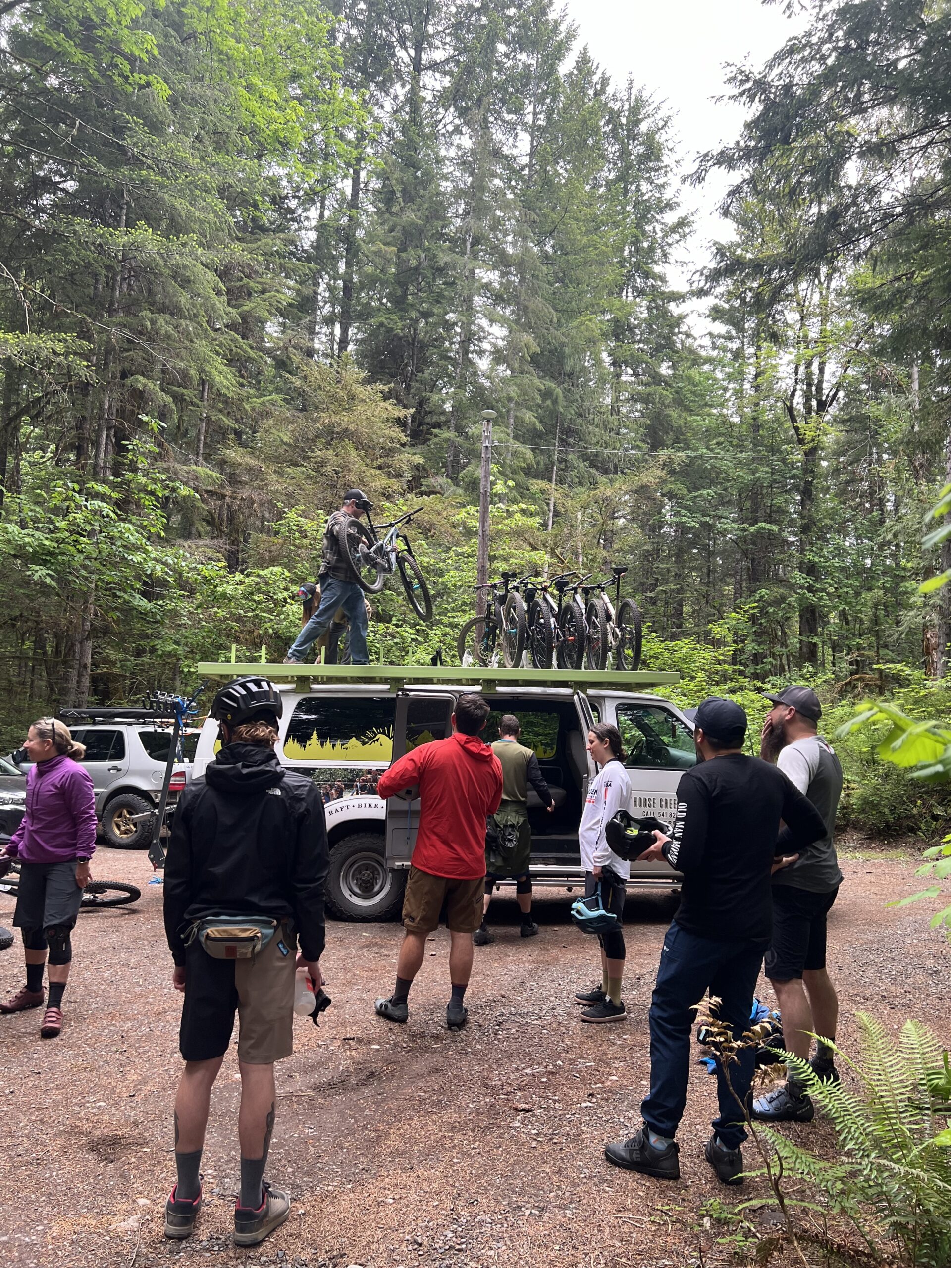 RAP/OMM Team ride on the Kings Castle/O'Leary Trail