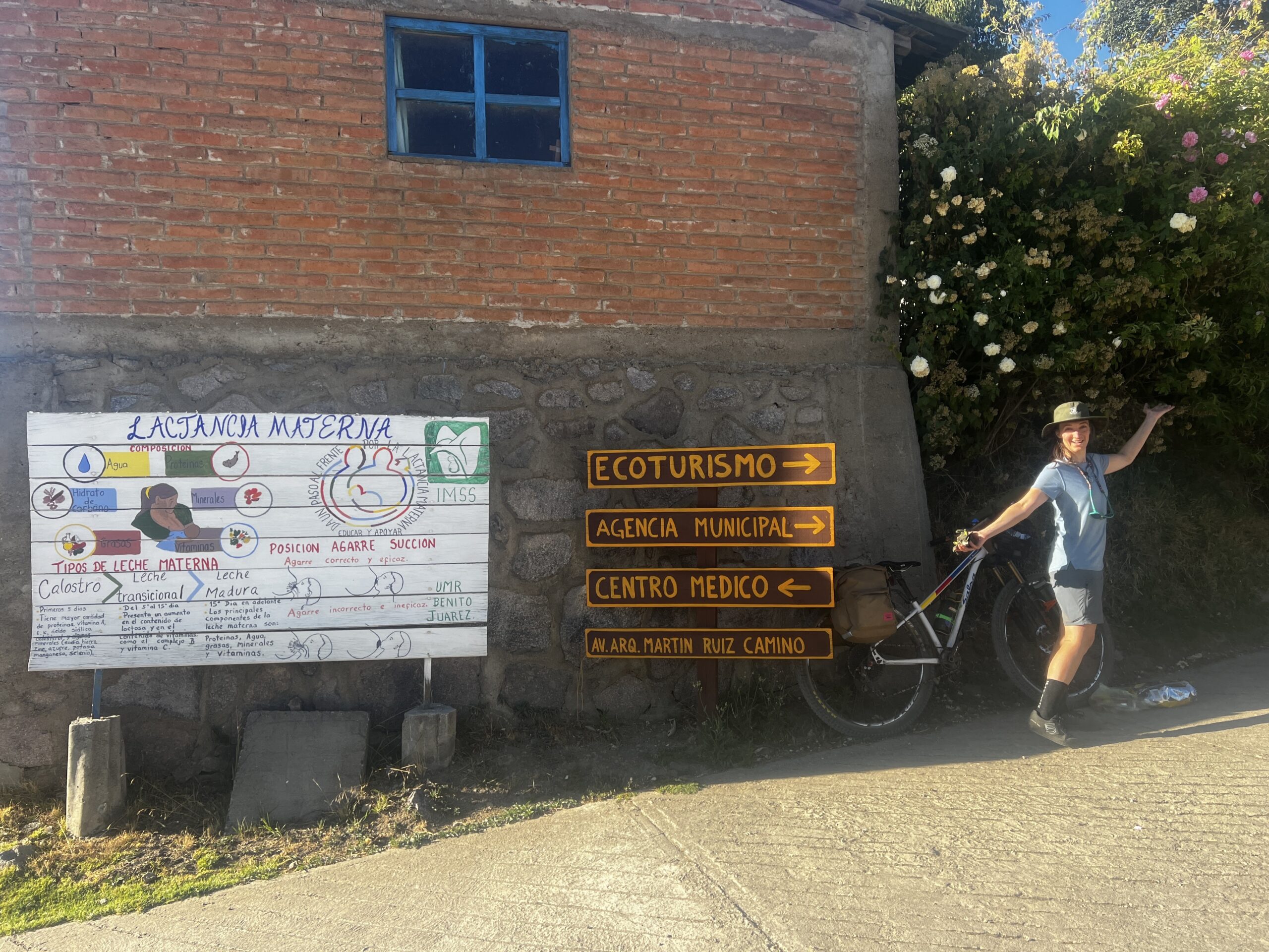 sign in Oaxaca