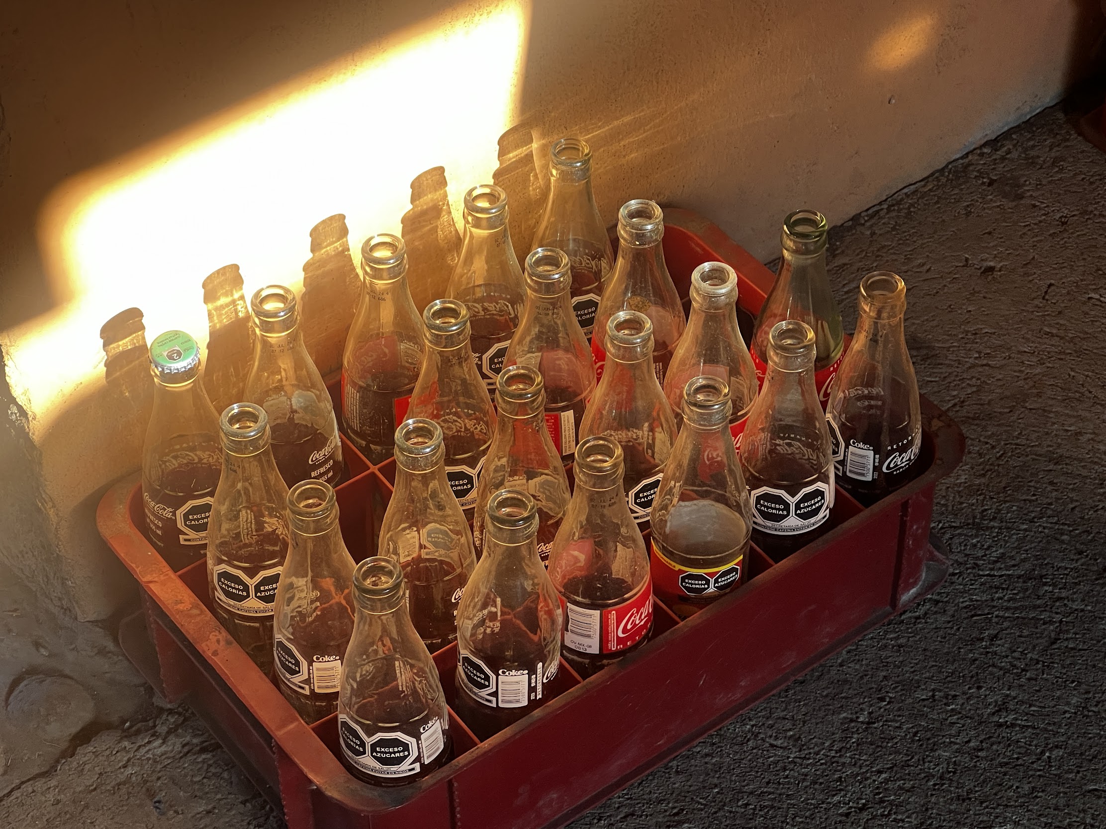 Noc16 Soda bottles in Oaxaca