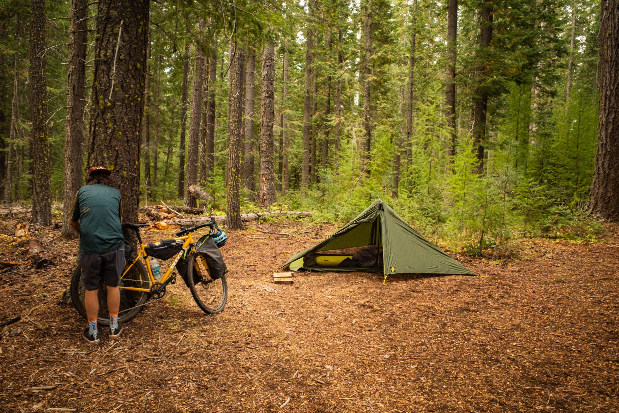 Rachael Goes for a Ride-50 Middle of Sisters Loop Bikepacking Trip- Dispersed camping