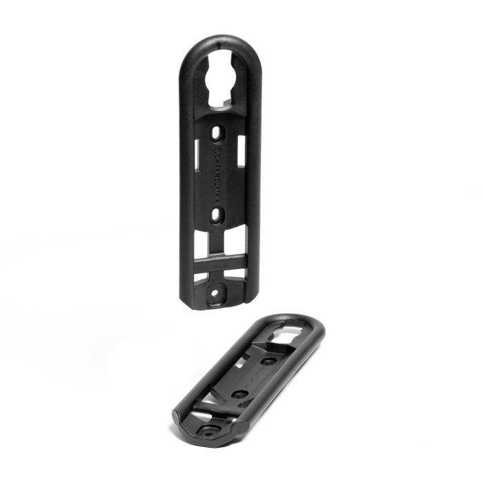 FLIP Cages. Bikepacking Cargo cages with a removable foot and compatible with quick detach panniers and bikepacking bags.