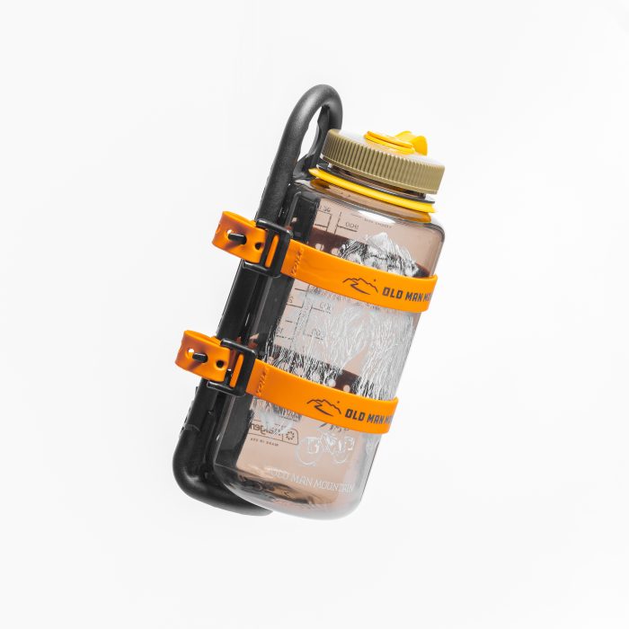 FLIP Cages. Bikepacking Cargo cages with a removable foot and compatible with quick detach panniers and bikepacking bags.