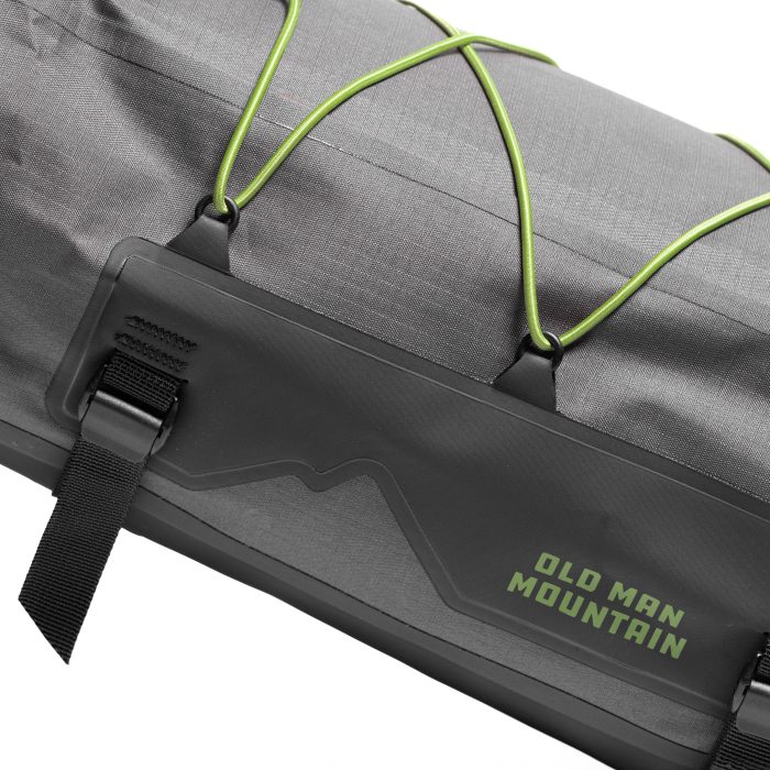 Atlas Deck Pack. Bikepacking seat pack bag for racks