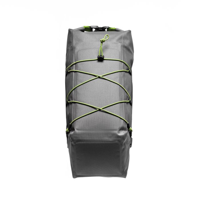 Atlas Deck Pack. Bikepacking seat pack bag for racks