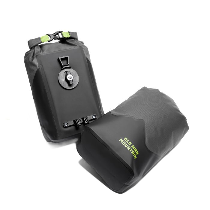 Hemlock with FLIP Cages Bikepacking Fork Packs
