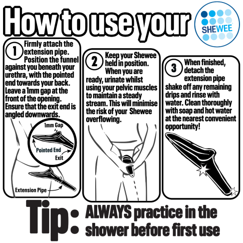 Shewee Instructions