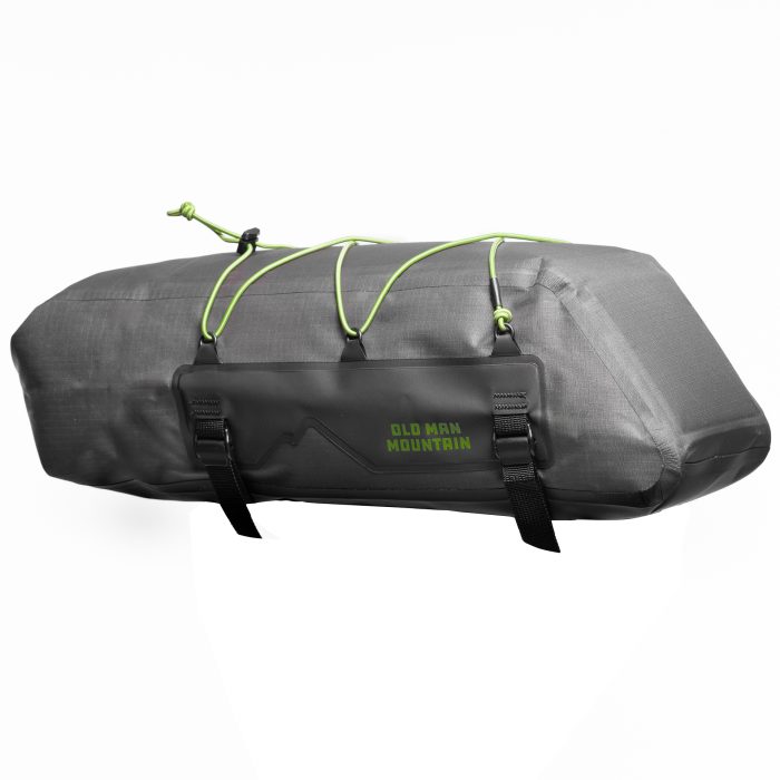 Atlas Deck Pack. Bikepacking seat pack bag for racks