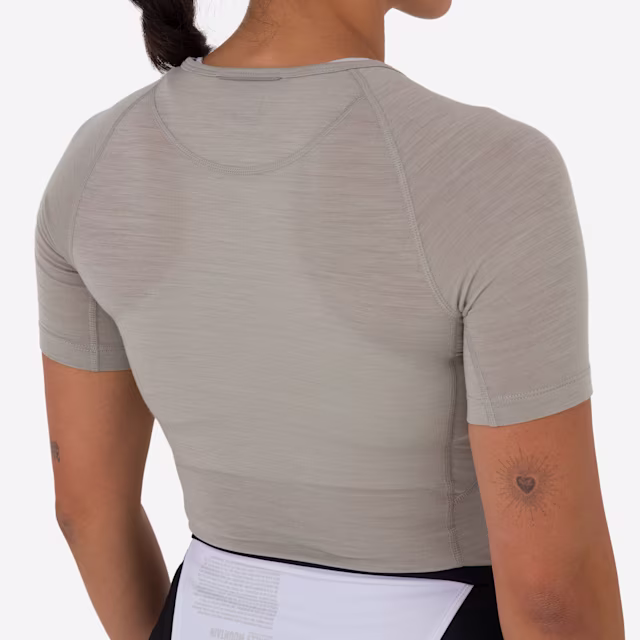 Model wearing Rapha Women's Merino Base Layer