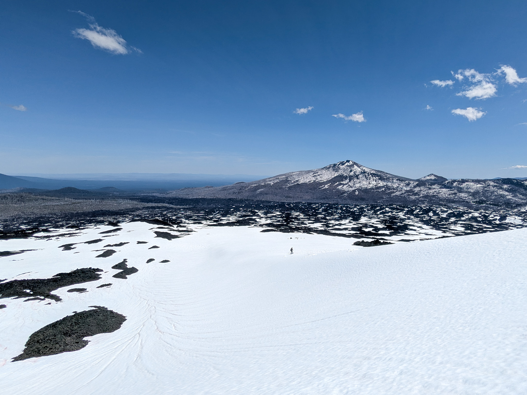 McKenzie Pass snowfield.