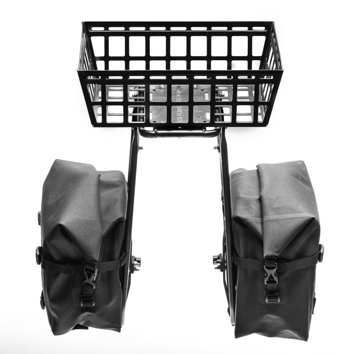 old man mountain impala lowrider front bikepacking rack