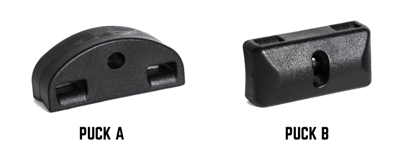 Mounting Pucks Type A and B