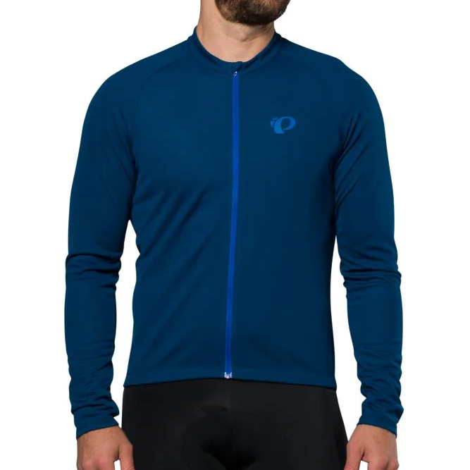 Model wearing Pearl Izumi Men's Quest Jersey
