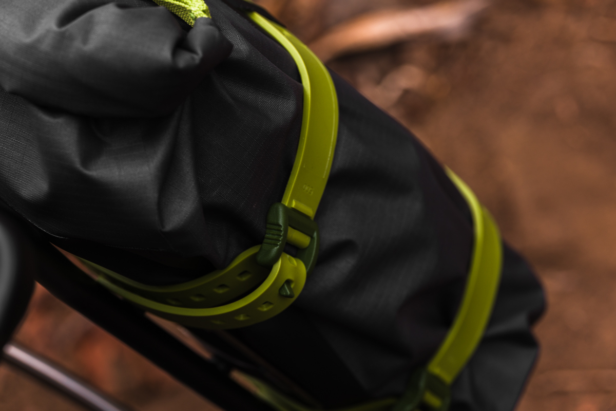 5L bikepacking dry bag.