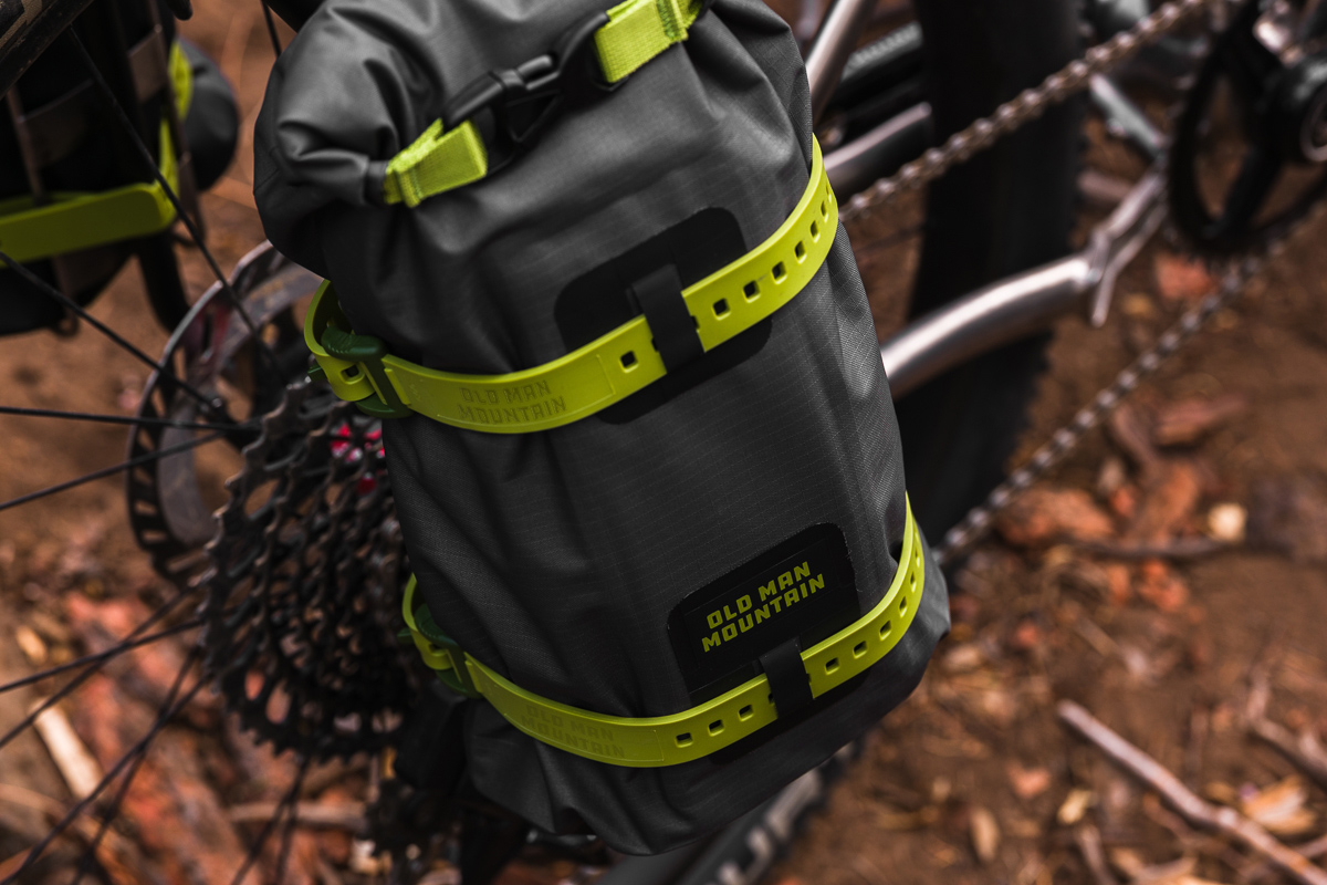 5L bikepacking dry bag.