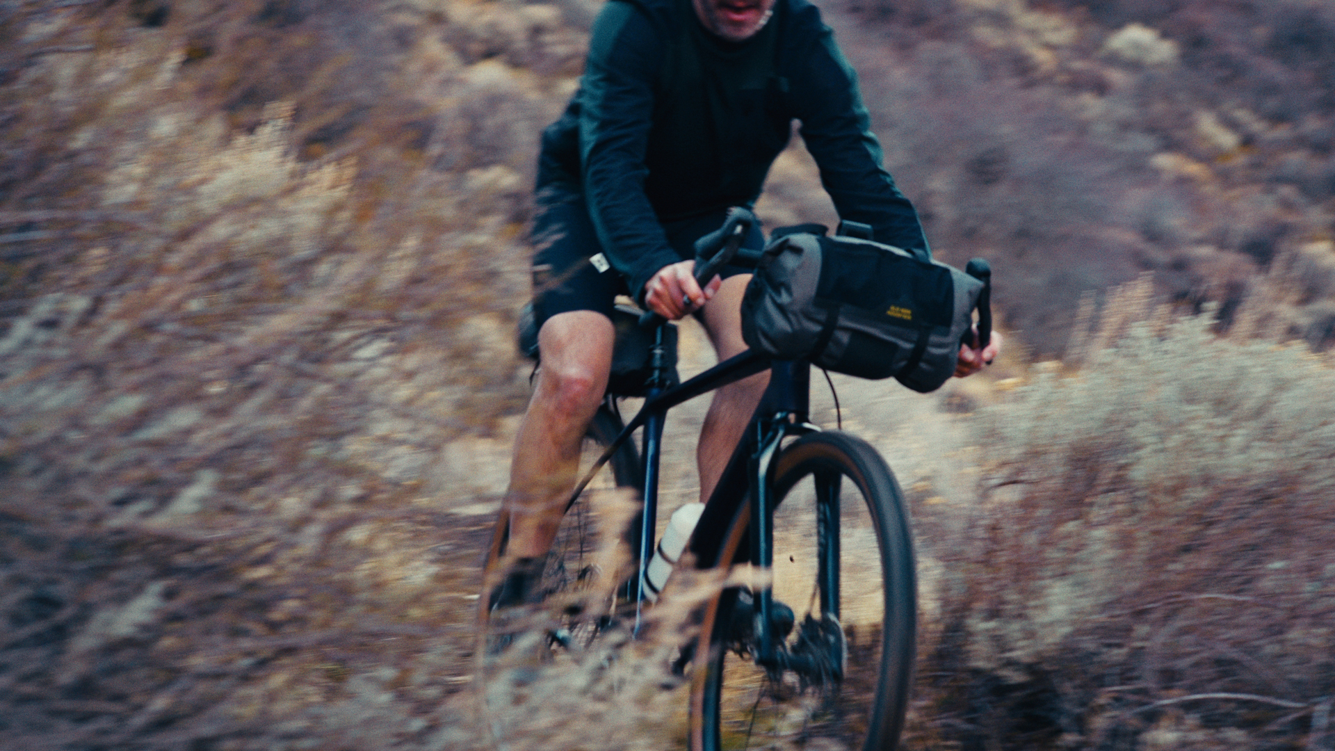Manzanita bikepacking Cradle on a Salsa Flyway gravel bike